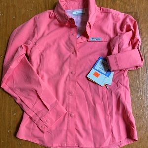 Girls Columbia PFG fishing shirt